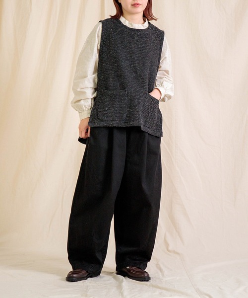 「Brocante」 チノパンツ 2 アイボリー レディース_画像7