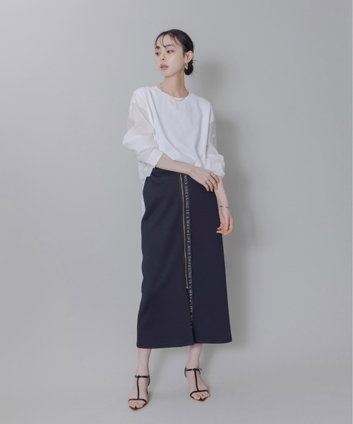 「Eimee Law」 タイトスカート FREE ダークネイビー レディース_画像6