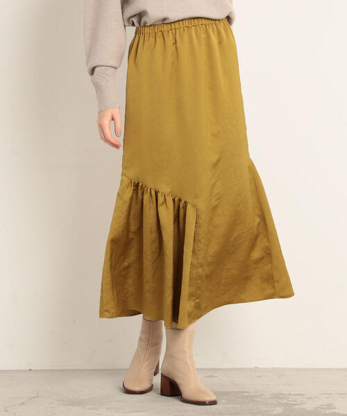 「MACPHEE」 フレアスカート 34 ブラック レディース_画像2