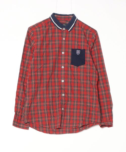 BLACK LABEL CRESTBRIDGEチェック 長袖カットソー LL BLACK LABEL CRESTBRIDGE（ブラックレーベル クレストブリッジ