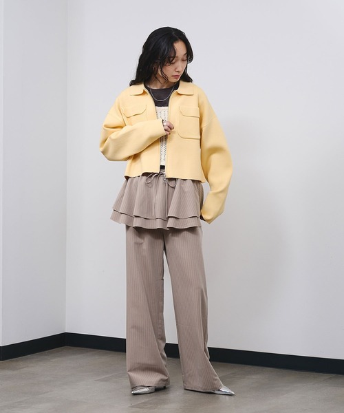 「ROSE BUD」 パンツ ONE SIZE ベージュ レディース_画像5