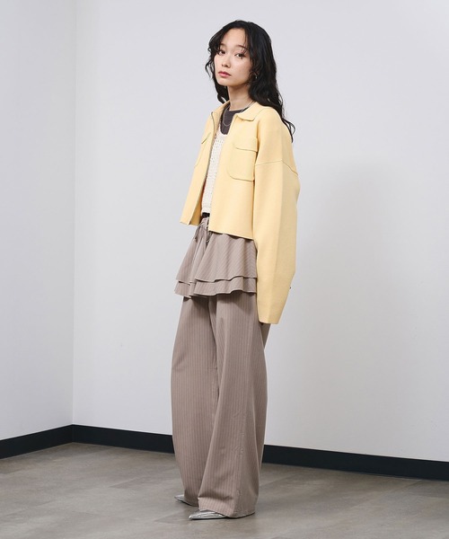 「ROSE BUD」 パンツ ONE SIZE ベージュ レディース_画像6