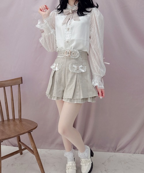 「ROJITA」 ショートパンツ FREE ベージュ レディース_画像7