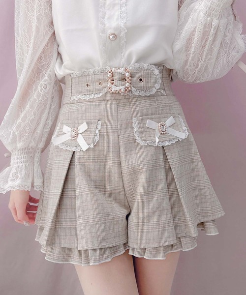 「ROJITA」 ショートパンツ FREE ベージュ レディース_画像9