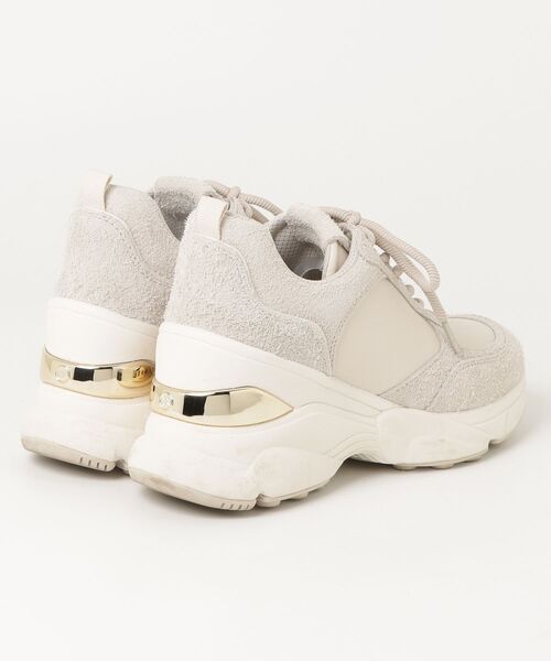 「MICHAEL KORS」 ハイカットスニーカー 8 ベージュ レディースの画像