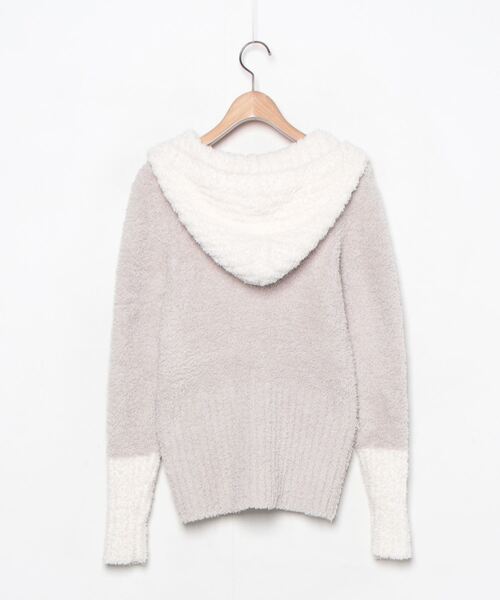「BAREFOOT DREAMS」 ニットカーディガン X-SMALL ベージュ レディース_画像2