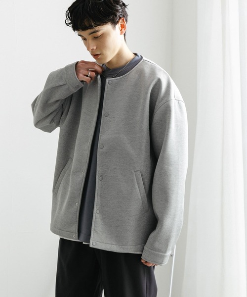 「SENSE OF PLACE by URBAN RESEARCH」 ノーカラージャケット LARGE ブラック レディース_画像7