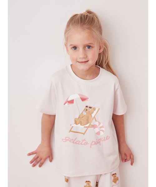 gelato pique（ジェラートピケ） パジャマ 「KIDS」「接触冷感」サマー 