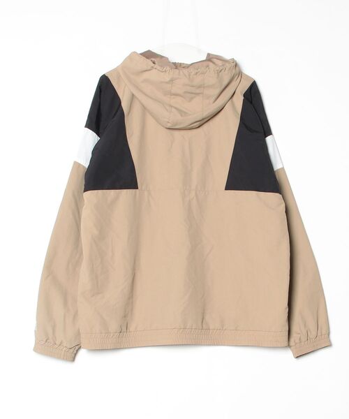 「FILA」 ナイロンブルゾン MEDIUM ベージュ レディース_画像2