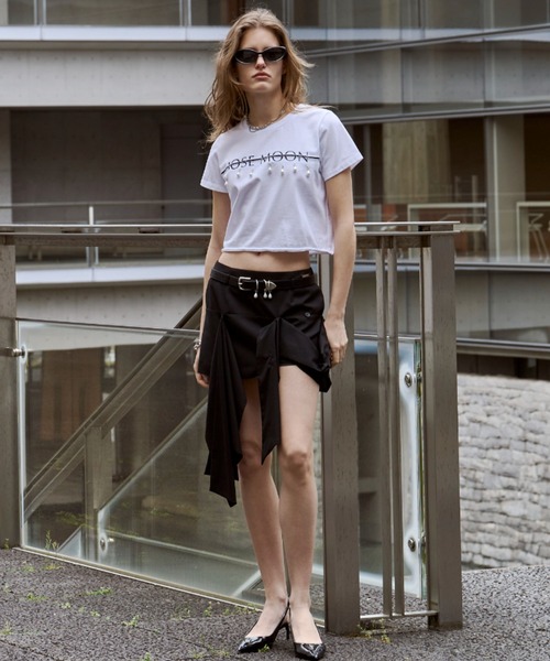 JOSE MOON（ジョゼムーン） tシャツ 半袖 MINIMUM LOGO TSHIRT with