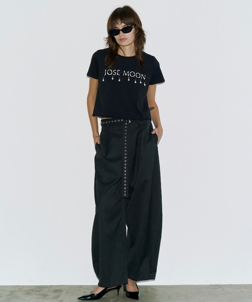 JOSE MOON（ジョゼムーン） tシャツ 半袖 MINIMUM LOGO TSHIRT with