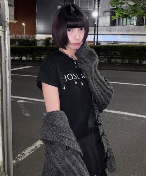 JOSE MOON（ジョゼムーン） tシャツ 半袖 MINIMUM LOGO TSHIRT with