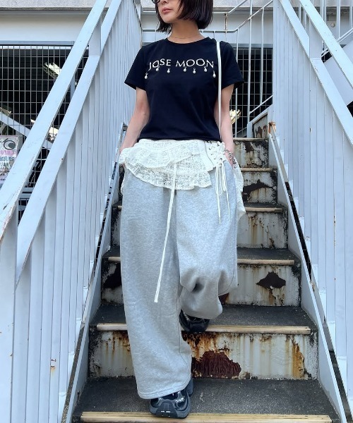 JOSE MOON（ジョゼムーン） tシャツ 半袖 MINIMUM LOGO TSHIRT with