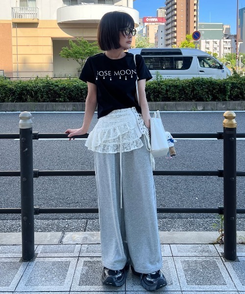 JOSE MOON（ジョゼムーン） tシャツ 半袖 MINIMUM LOGO TSHIRT with