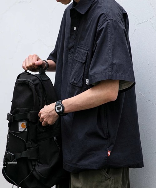 KELVIN シャツ 半袖 Pocket Pullover Shirt ポケットプルオーバー