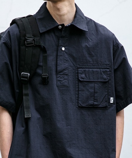 KELVIN シャツ 半袖 Pocket Pullover Shirt ポケットプルオーバー