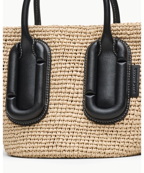 トートバッグ 「NEW」BABE SMALL TOTE IN WOVEN/ベイブ スモール トート イン ウーブン レディース メンズの画像