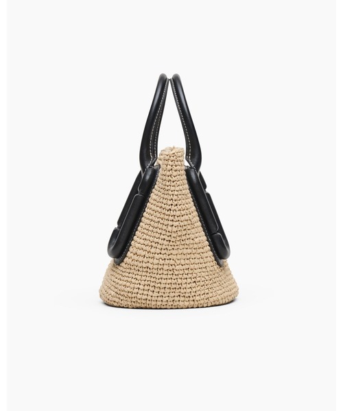 トートバッグ 「NEW」BABE SMALL TOTE IN WOVEN/ベイブ スモール トート イン ウーブン レディース メンズの画像