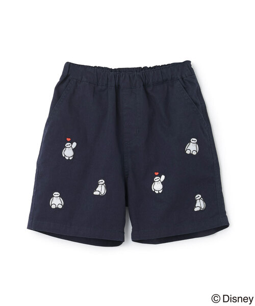 ハーフパンツ パンツ 短パン 「Disney」/「Disney/Pixar」ベイマックス / カーズ/ 刺しゅうハーフパンツ キッズ 子供服 男の子 女の子 | petit main | 05