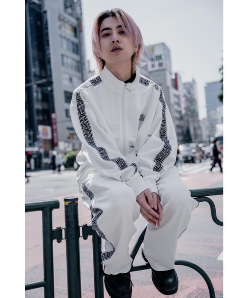 「L.H.P」 「gibous」ジャージパンツ M ホワイト レディース_画像5