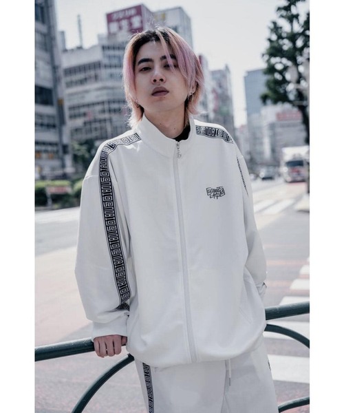 「L.H.P」 「gibous」ジャージパンツ M ホワイト レディース_画像6