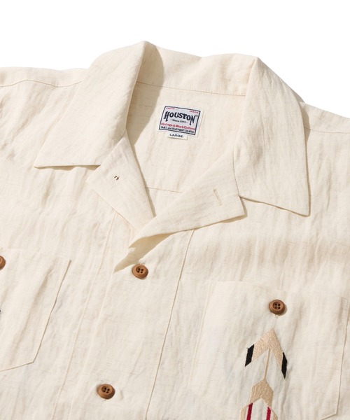 HOUSTON（ヒューストン） シャツ 「HOUSTON / ヒューストン」LINEN