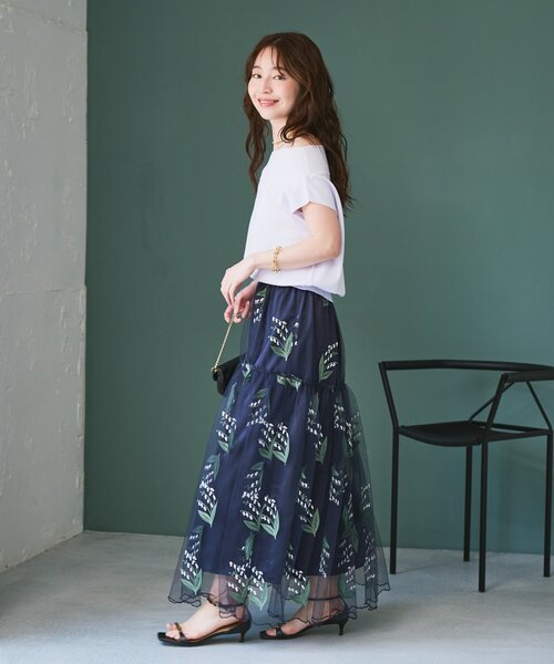La boutique Bonbon（ラブティックボンボン） ロング スカート 「他に