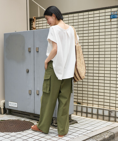 FREAK'S STORE（フリークスストア） ワイドパンツ カーゴパンツ バック