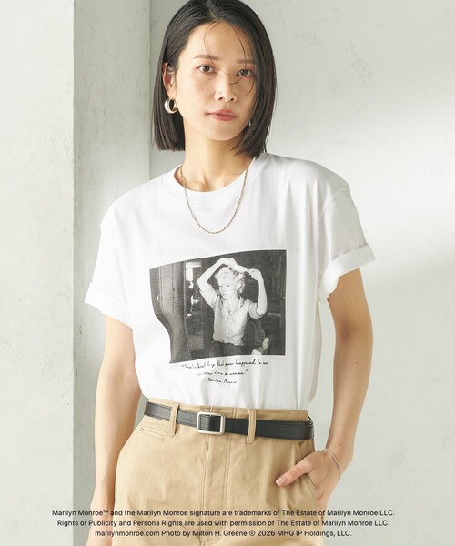 「GOOD ROCK SPEED」 半袖Tシャツ ONE SIZE ホワイト レディース_画像6
