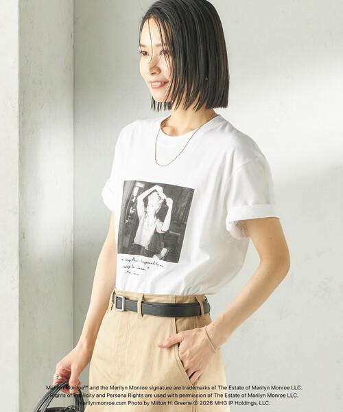 「GOOD ROCK SPEED」 半袖Tシャツ ONE SIZE ホワイト レディース_画像7