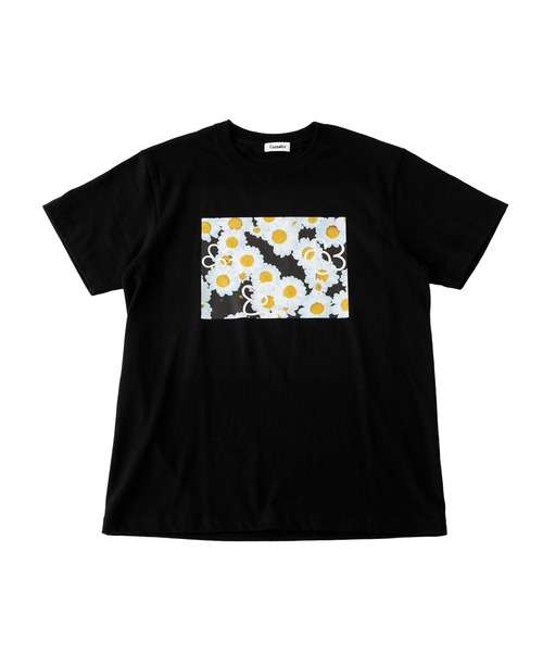 「Casselini」 半袖Tシャツ M ブラック レディース_画像3