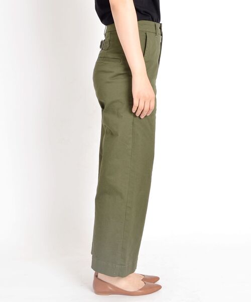 「liflattie ships」 チノパンツ MEDIUM ベージュ レディース_画像9