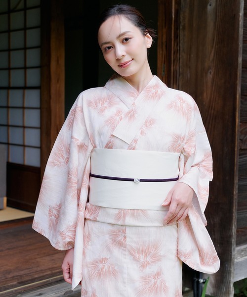 anuans（アニュアンス） 浴衣 Mist Bloom Yukata 5set 浴衣5点セット