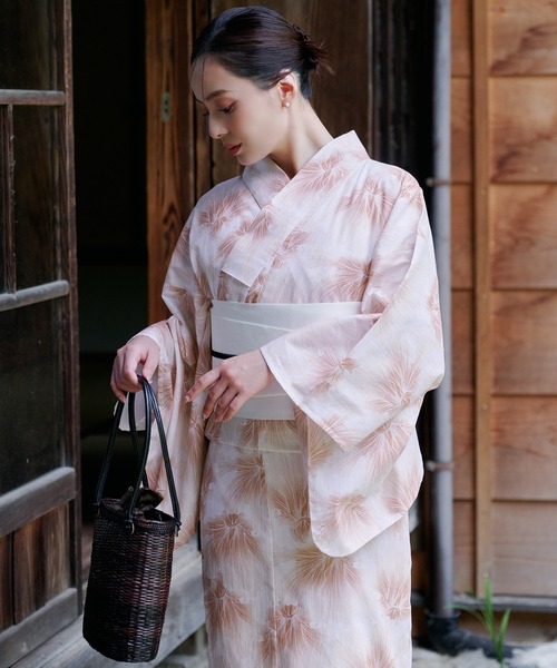 anuans（アニュアンス） 浴衣 Mist Bloom Yukata 5set 浴衣5点セット