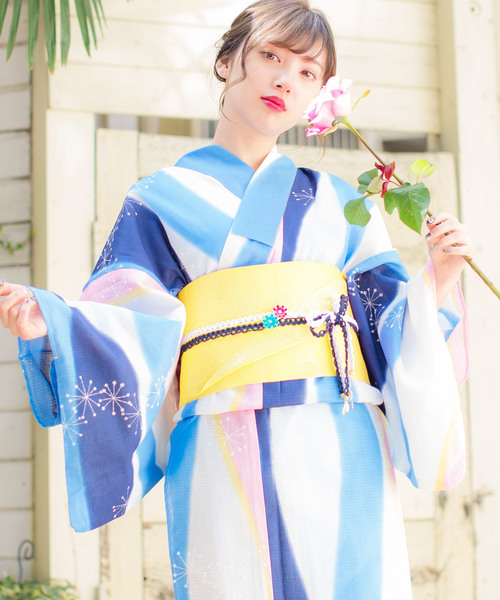 ットします 浴衣 選べる浴衣5点セット 和歌山染工日本染め(ゆかた・作り帯・下駄・着付け本・腰ひも) ZOZOTOWN PayPayモール店 - 通販 - PayPayモール トなので