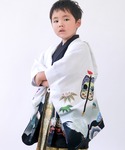 着物 5歳 七五三 鷹兜松 羽織袴 12点セッ...の詳細画像2