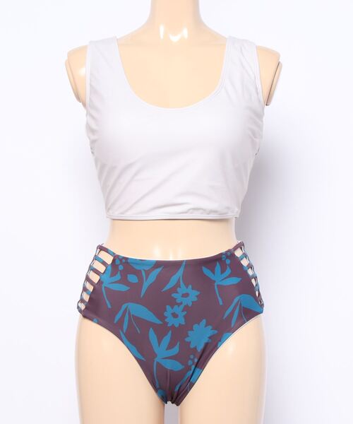 やプールで 水着 Campbell swimwear produced by AMUSA ZOZOTOWN PayPayモール店 - 通販 - PayPayモール Lilas ースに