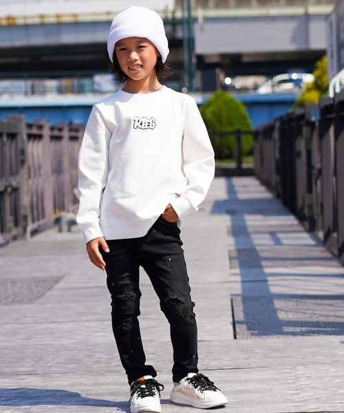 adamsJUGGLER（アダムスジャグラー） パンツ キッズスキャタードデニム