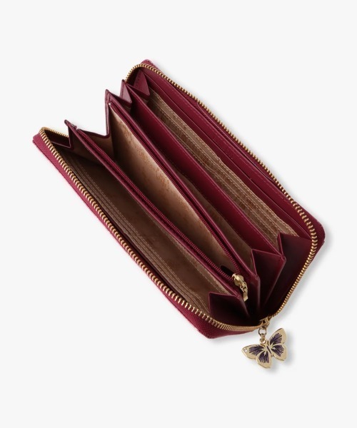 ANNA SUI（アナスイ） 財布 ローズハート ラウンド長財布 レディース