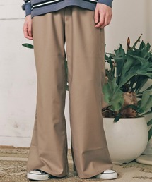 【美品】KAIKO スラックス 黒 サイズ2 フレアシルエット スリット Confirm スラックス 25SS 極美シルエット センタープレス ブーツ
