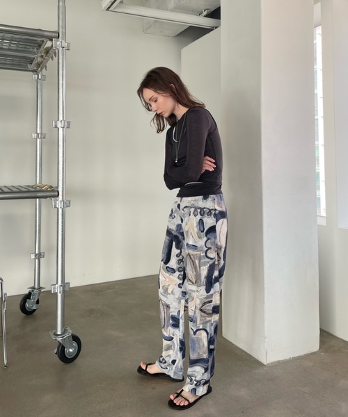 tシャツ タンクレイヤードシアーロンT「セット販売」 レディース Didot.showroom tシャツ タンクレイヤードシアーロンT「セット