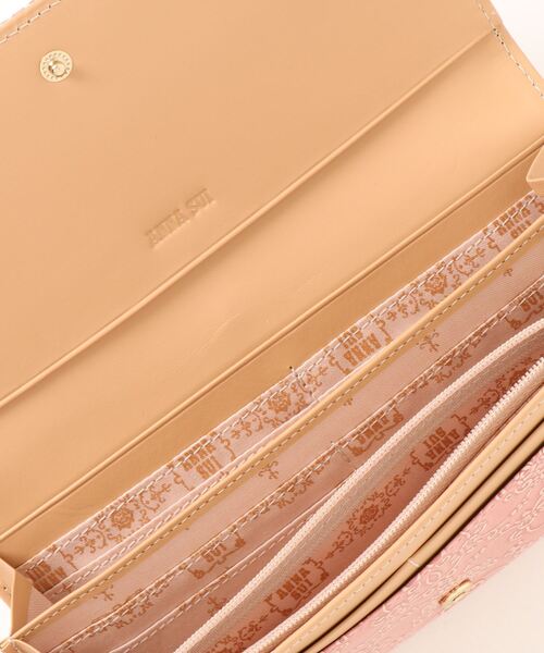 新品タグ付き【ANNA SUI アナスイ】ルーミー 口金 がま口 フラップ長財布 アナスイ ANNA SUI ルーミー 口金フラップ長財布 （グリーン