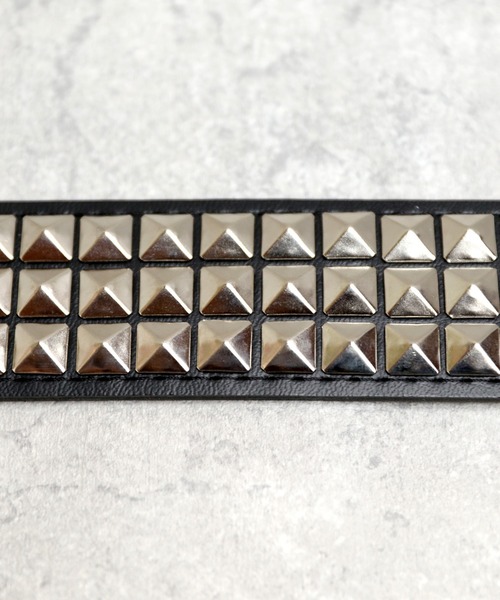 8 ベルト 3連スタッズベルト メンズ レディース : ZOZOTOWN Yahoo!店