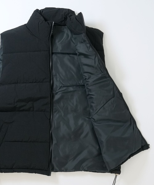 ロン   ブラック ダウンベスト Anytime Songs（エニータイムソングス） ダウンベスト ベスト ナイロン