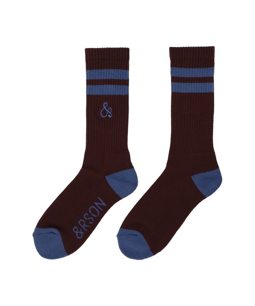 ＆RSON（アンダーソン） 靴下 STANDARD SOCKS メンズ レディース