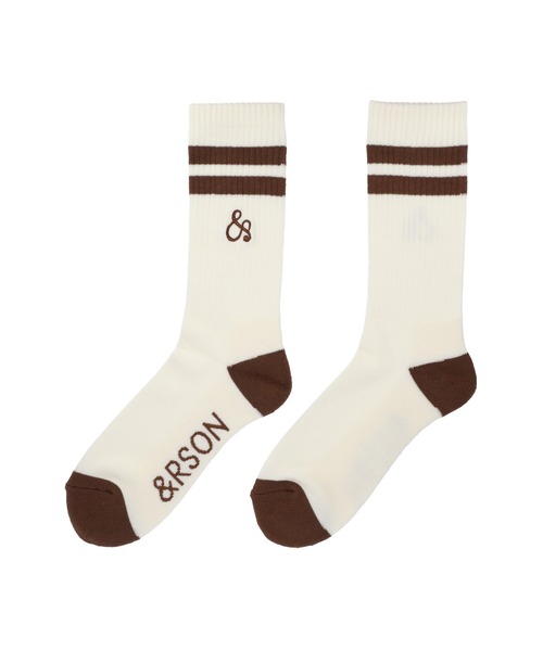 ＆RSON（アンダーソン） 靴下 STANDARD SOCKS メンズ レディース