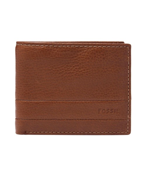 FOSSIL 財布 フォッシル 二つ折り財布 メンズ レザー ブラウン FOSSIL 財布 フォッシル 二つ折り財布 メンズ レザー ブラウン