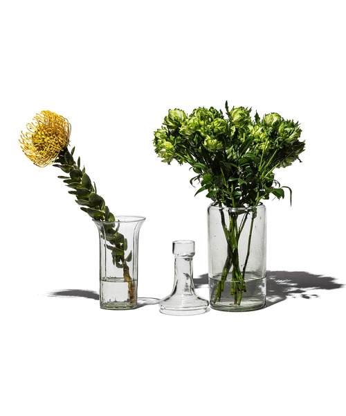 PUEBCO（プエブコ） 花瓶 RECYCLED GLASS 2-WAY FLOWER VASE