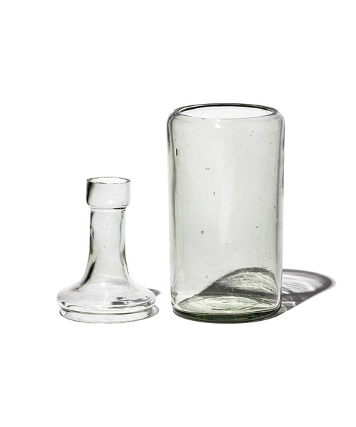 PUEBCO（プエブコ） 花瓶 RECYCLED GLASS 2-WAY FLOWER VASE