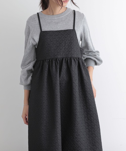 B'zエンサマワンピース　新品未使用 ZARA】ZW COLLECTION ミディワンピース ブラック 4088/046/800